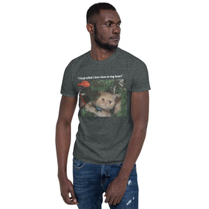 Custom Photo - Pet Short-Sleeve Unisex T Shirt GreatmyPet Dark Heather L 
