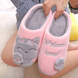 Cartoon Cat Slippers GreatmyPet 