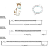 Cat Crystal Heart Collar With Diamante Rhinestone Material Cat Collars & Leads GreatmyPet 
