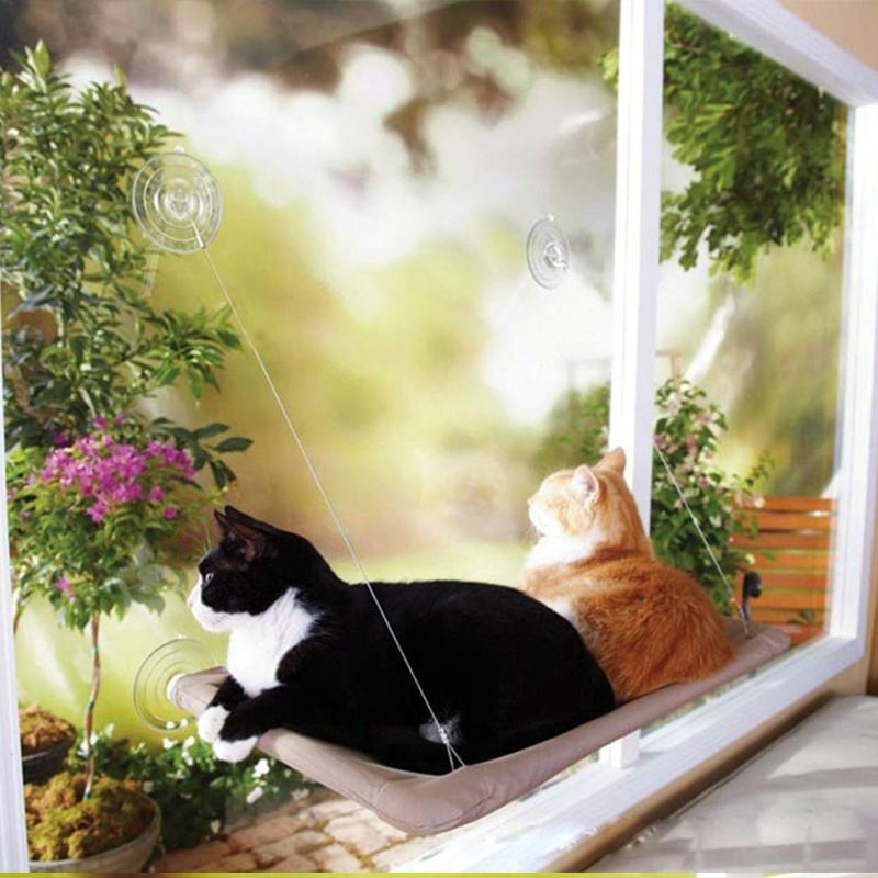 Cat Hammock Hanging Beds. A Seat Window Cat Bed. Cat Beds & Mats GreatmyPet 
