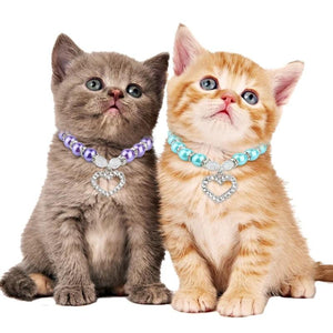 Cat Collar Heart Pendant. Unique. Dog Accessories GreatmyPet 