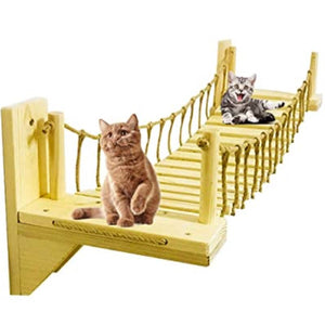 Wall-Mounted Cat Bridge Cat Lovers GreatmyPet 