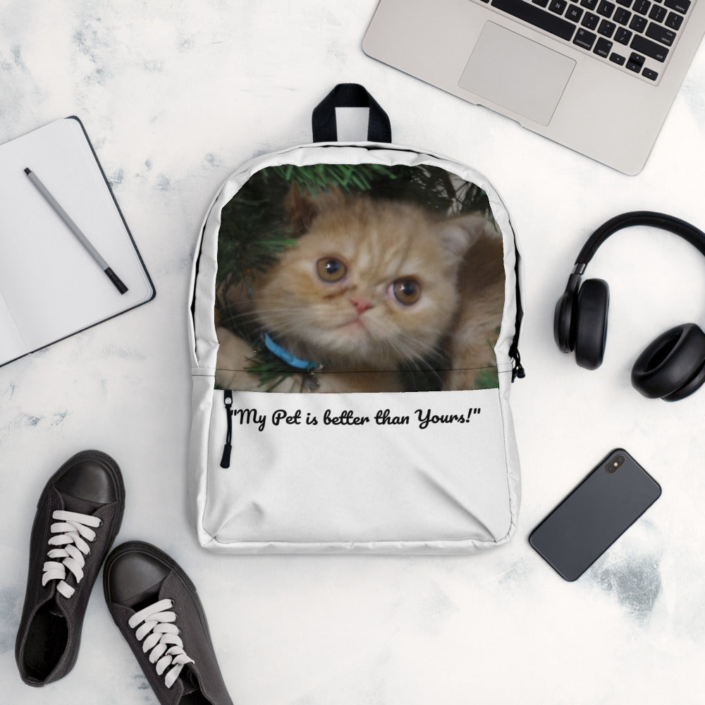 Custom Photo - Pet Printed Backpack GreatmyPet 