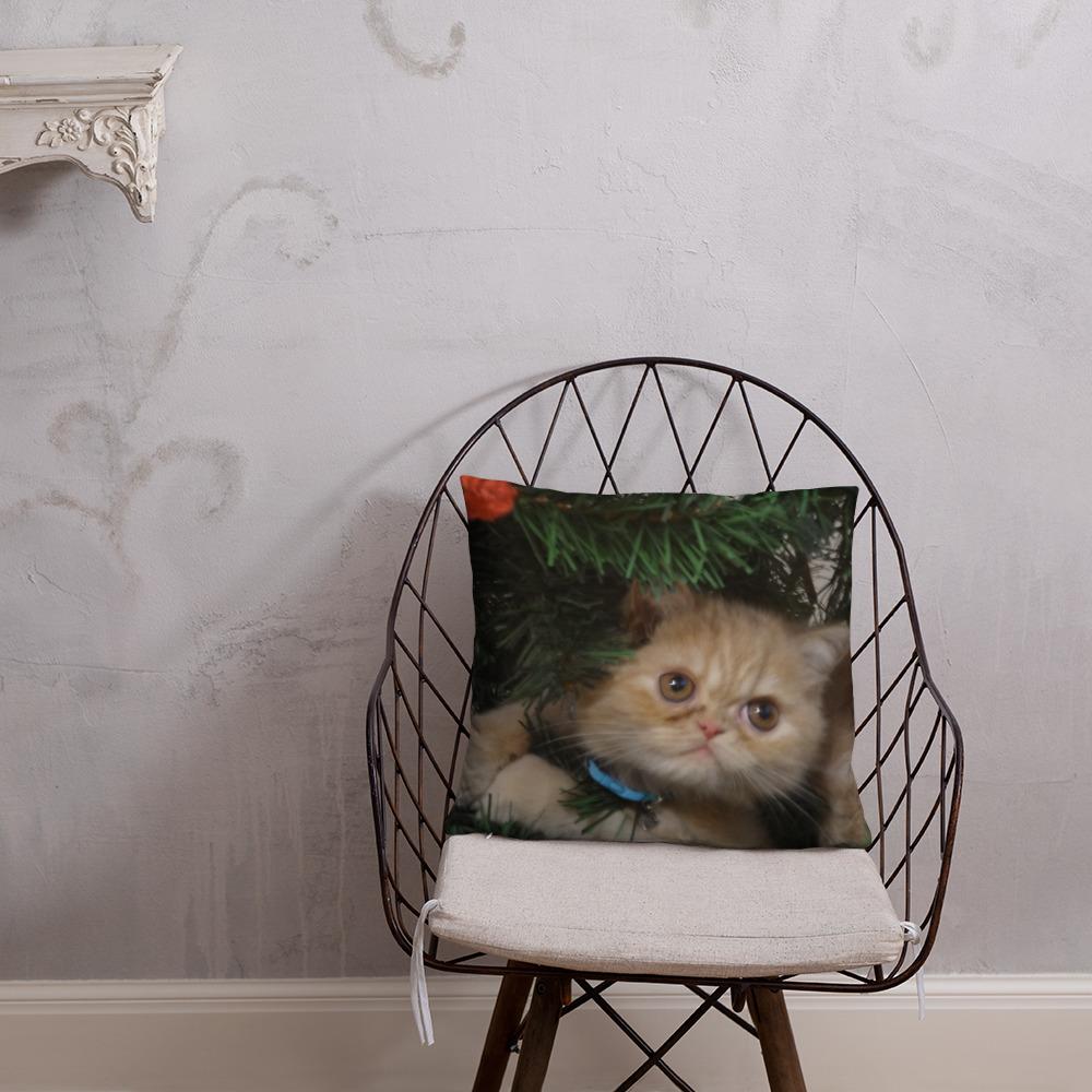 Custom Photo - Pet Printed Basic Pillow GreatmyPet 