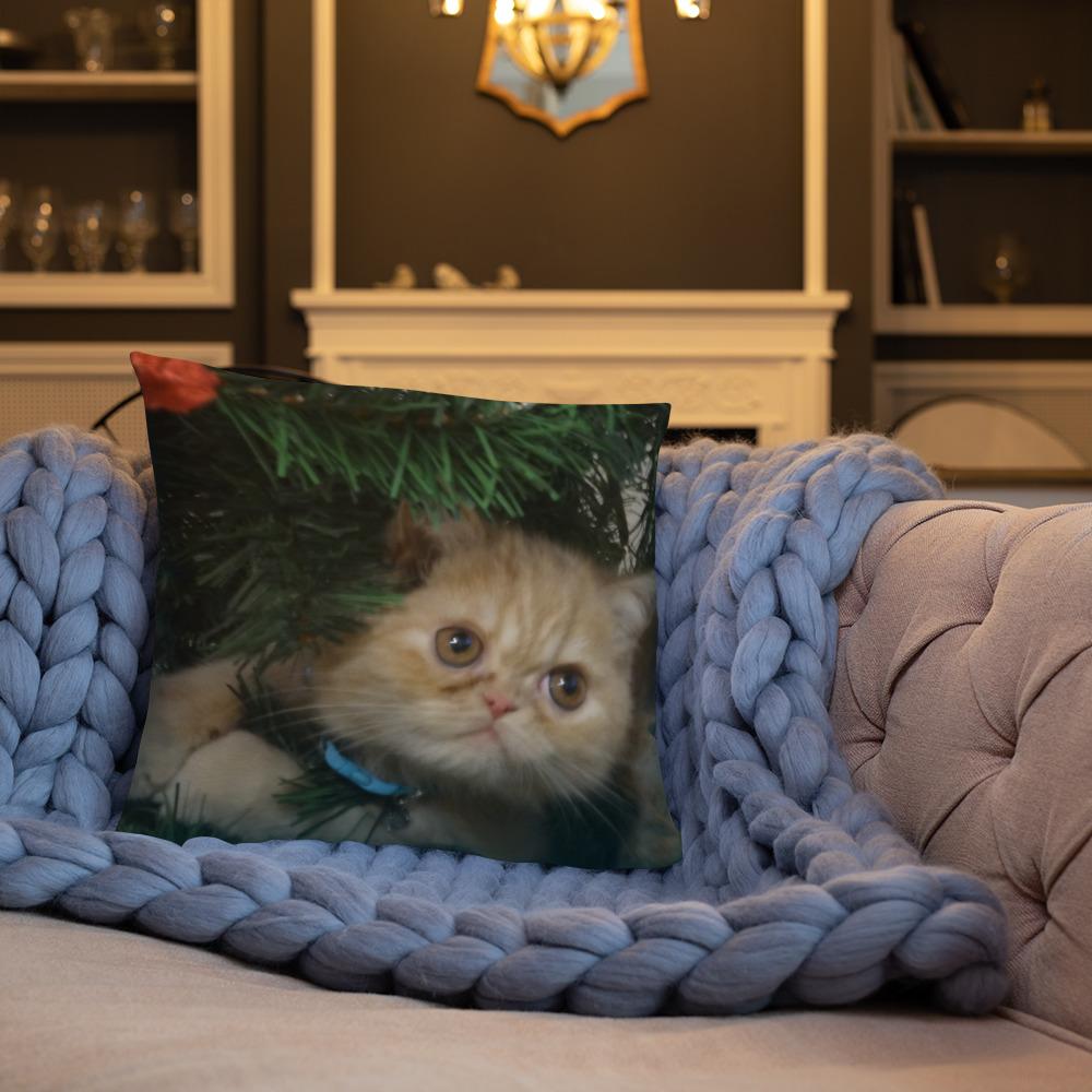Custom Photo - Pet Printed Basic Pillow GreatmyPet 