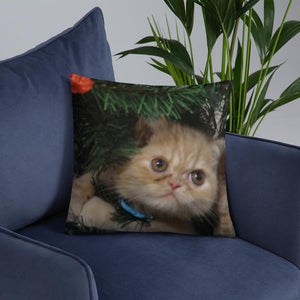 Custom Photo - Pet Printed Basic Pillow GreatmyPet 