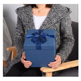 Birthday Blue Square Gift Box GreatmyPet 