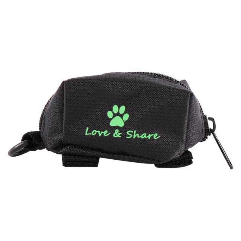 Dog Poop Bag Holder For Leashes Dog Carriers GreatmyPet Black 