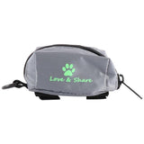 Dog Poop Bag Holder For Leashes Dog Carriers GreatmyPet Grey 
