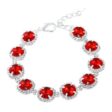 Choker Style Rhinestone Pearl Collar For Pet Pet Necklace GreatmyPet Gem Red L 30CM Outside US