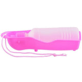 Portable Water Bottle Pets for Outdoor and Travel. Dog Feeding GreatmyPet Pink 