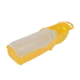 Portable Water Bottle Pets for Outdoor and Travel. Dog Feeding GreatmyPet Yellow 