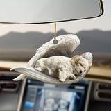AngelPup-Dog Sleeping Car Ornament GreatmyPet 
