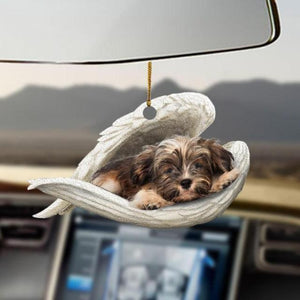 AngelPup-Dog Sleeping Car Ornament GreatmyPet 1 