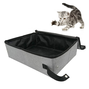 Foldable Cat Litter Box Cat Accessories GreatmyPet 