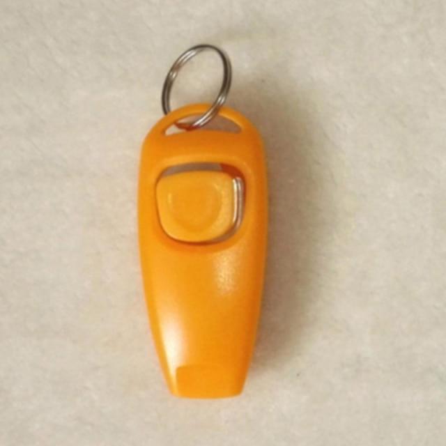 Easy Dog Training Clicker And Whistle. Training Clickers GreatmyPet Orange 