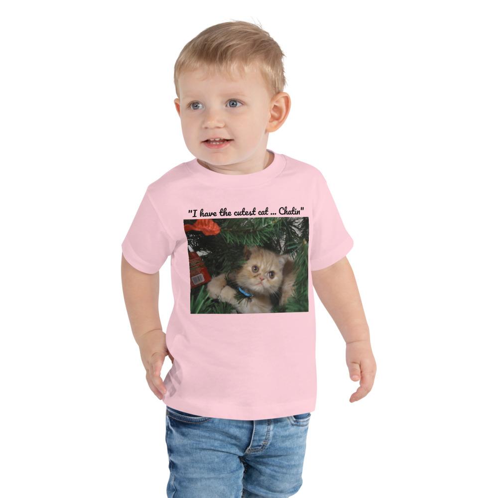 Custom Photo - Pet Printed Toddler Short Sleeve Tee GreatmyPet 