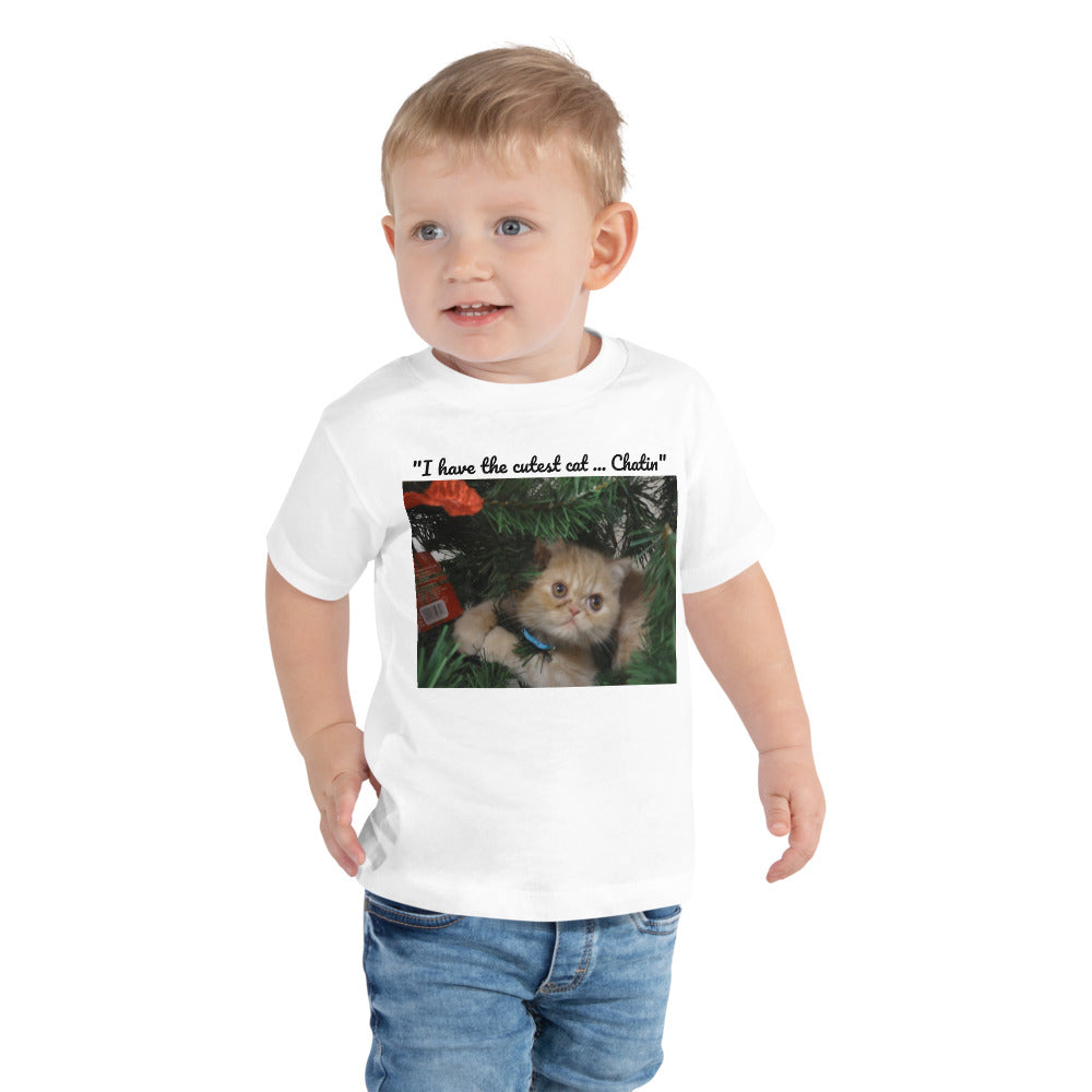 Custom Photo - Pet Printed Toddler Short Sleeve T Shirt GreatmyPet White 2T 