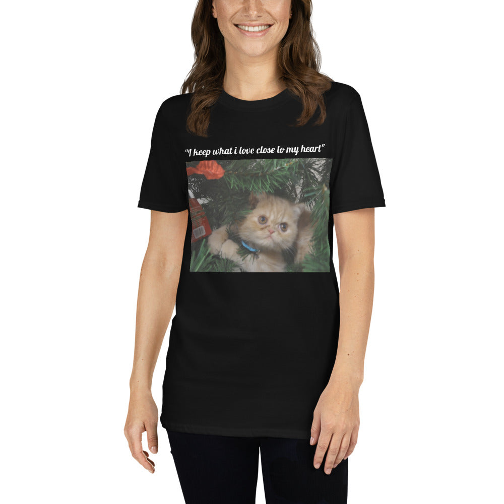 Custom Photo - Pet Short-Sleeve Unisex T Shirt GreatmyPet Black L 