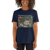 Custom Photo - Pet Short-Sleeve Unisex T Shirt GreatmyPet Navy L 