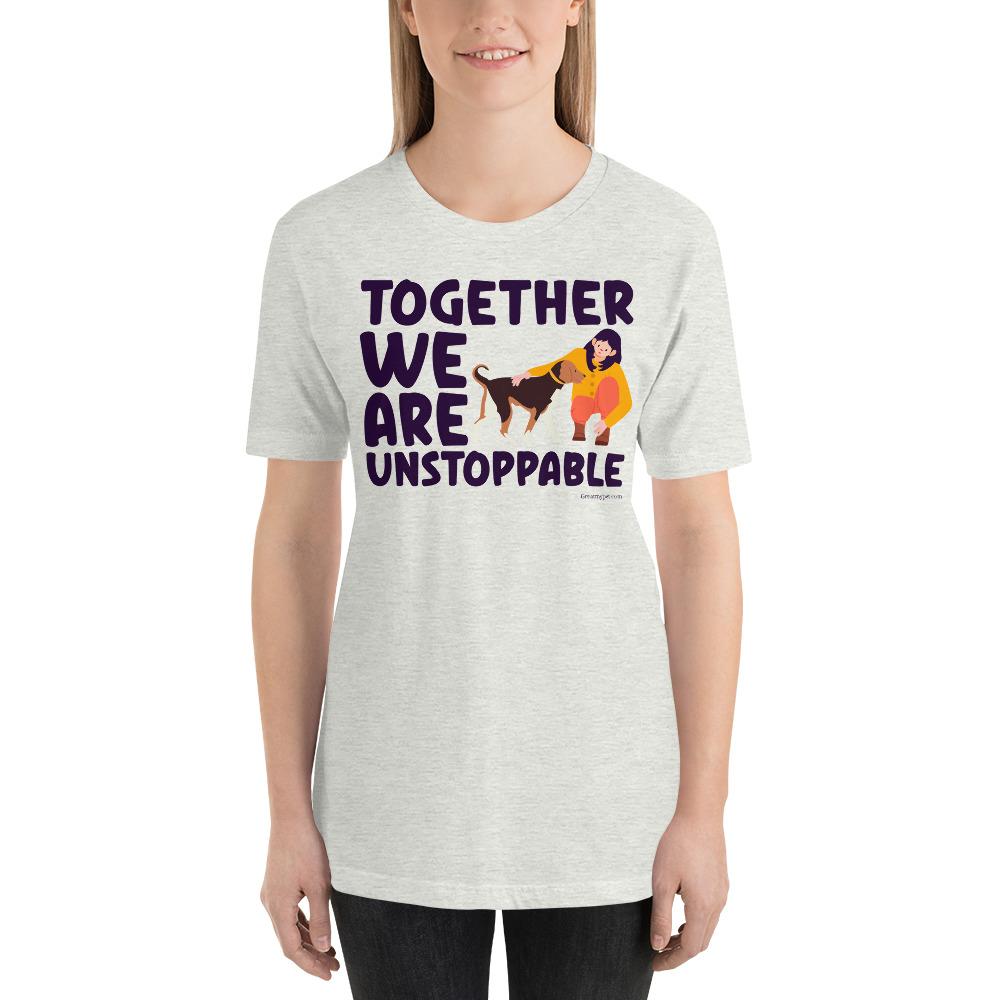 Together we are T-Shirt GreatmyPet Ash S 