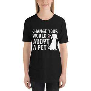 Change Your World T Shirt GreatmyPet 