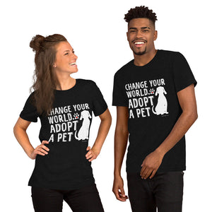 Change Your World T Shirt GreatmyPet 