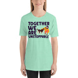 Together we are T-Shirt GreatmyPet Heather Mint S 